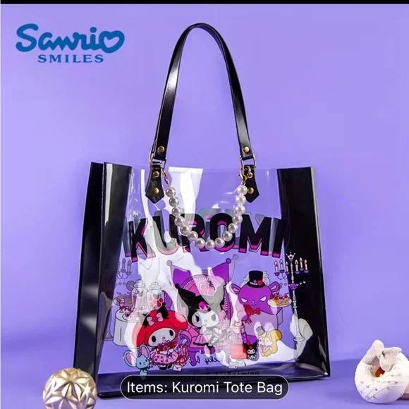 NWT Kuromi clear tote - Picture 1 of 7